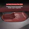 Car Central Control Under Armrest Box Storage Box for Buick Envision Plus 2025 Electric Vehicle Layer Organizer Silicone Storage
