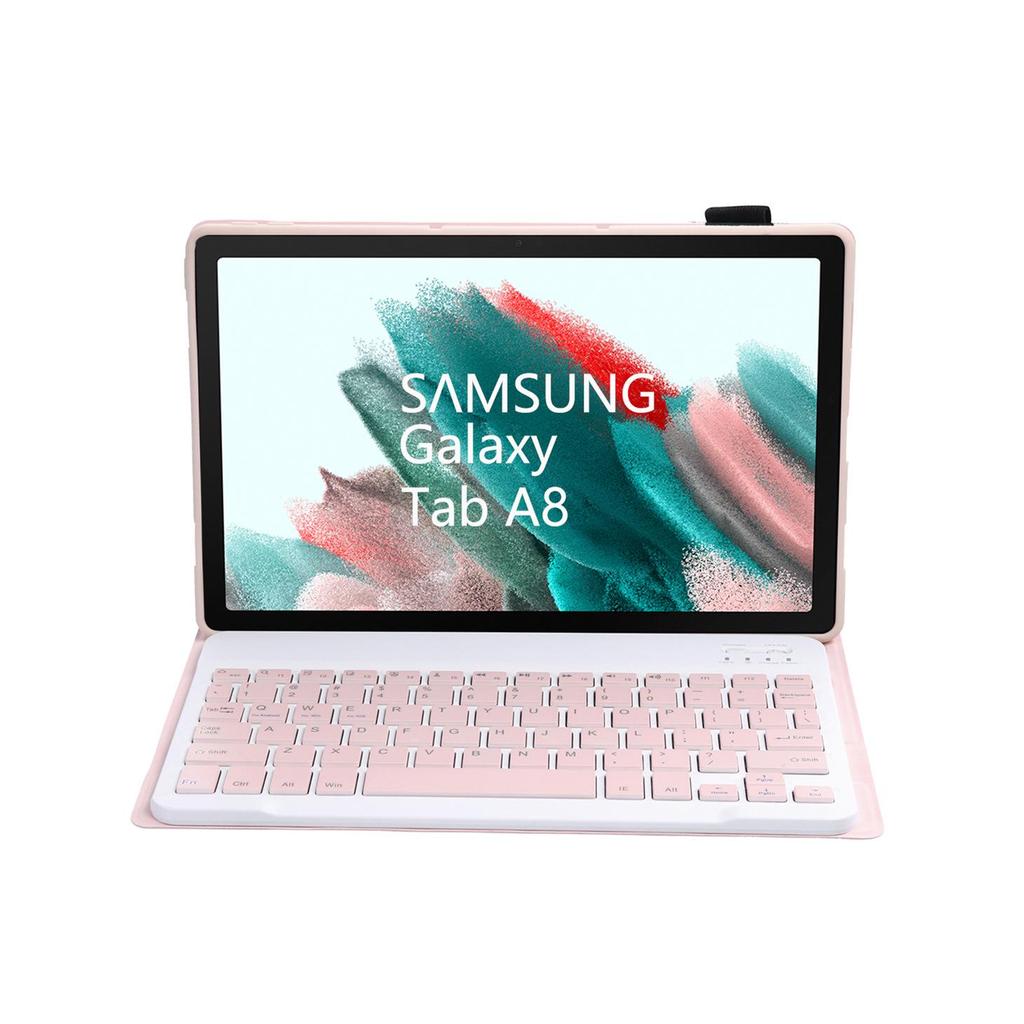 Кожаный чехол с Bluetooth-клавиатурой для Samsung Tab A8 10,5 дюймов X205/X200