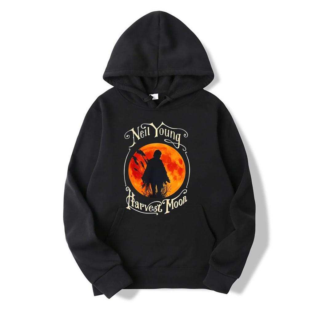 2025 HalloweenHoodie with fashionable letter pattern print. A comfortable and casual new style for autumn and winter streetwear.