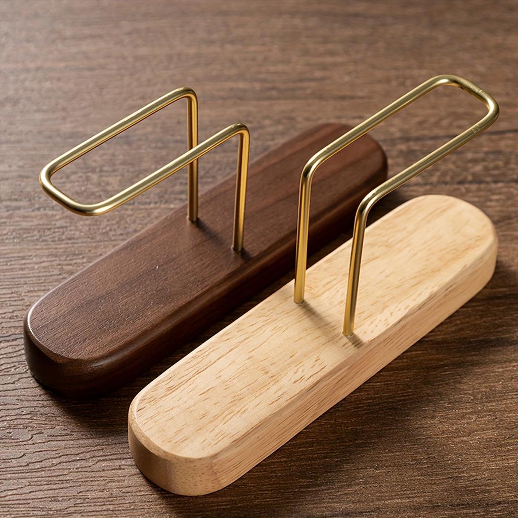 Держатель для фильтровальной бумаги для кофе Простая деревянная подставка Бытовая коробка для фильтровальной бумаги Подставка для кофейных аксессуаров для дома, кухни, офиса, бара