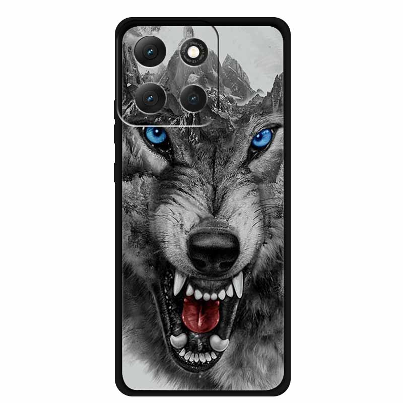 Чехол для Motorola Moto G86 Power 5G G 86 Power Мягкий ТПУ Силиконовые Задние Крышки Для Moto G86 Power Животные Расписной Тигр Лев Чехол