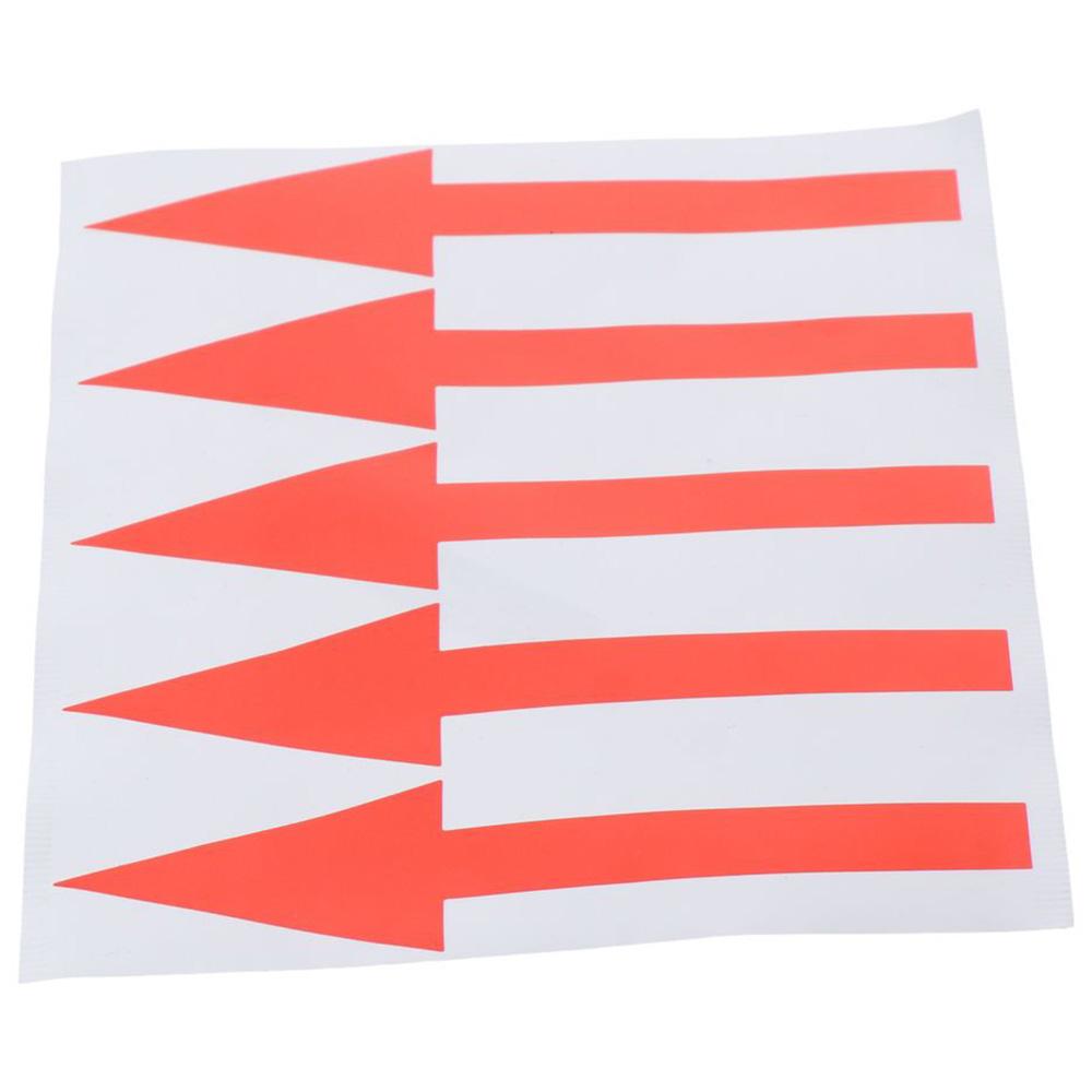 PVC Adhesive Direction Indicator Label 6 Inch Self-adhesive Paper PVC  Office