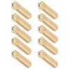 10Pcs 3D Printer Brass Nozzle Strong Heat Conduction Smoothly Inner Wall M6 Brass Nozzle for Kobra3