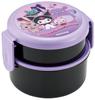 Skater Bento Box 500ml 2 Tier Round Rice Ball Case Antibacterial Made In Japan Kuromi Pretty Giani Sanrio - ONWR1AG-A