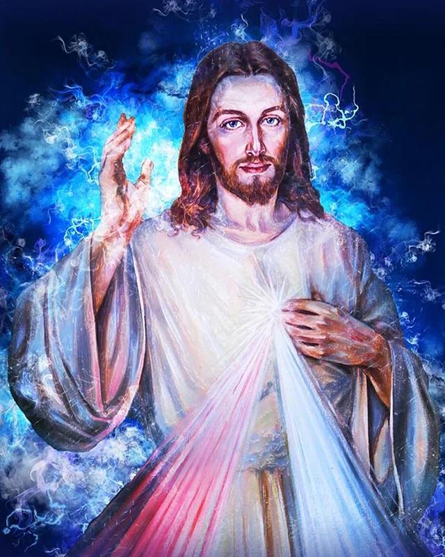 Diamond Painting New Jesus Pictures Of Rhinestones 5D DIY Diamond Embroidery Sale Religious Figures Mosaic Home Decor