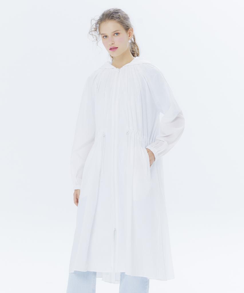 The Studio K Stroll Summer Coat_White