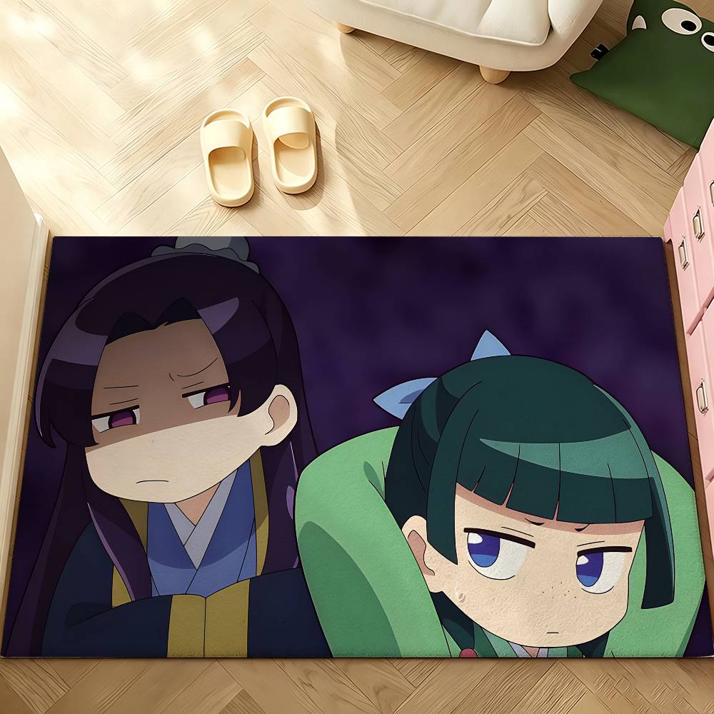 Anime K-kusuriya No Hitorigoto-S Cute Carpet Bathroom Anti-slip Mat Door Mat Home Decoration Mat Entrance Mat Scratch-resistant