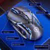 FONKEN USB Wired Gaming Mouse Mute 6 Button With Led Backlight Online Games Competitive Mouse For PC Laptop Computer Accessories