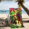 Customizable personalized beach towels He-Man and the Masters of the Universe themed designs.Suitable for the beach, yoga, sports;ideal as beach acces