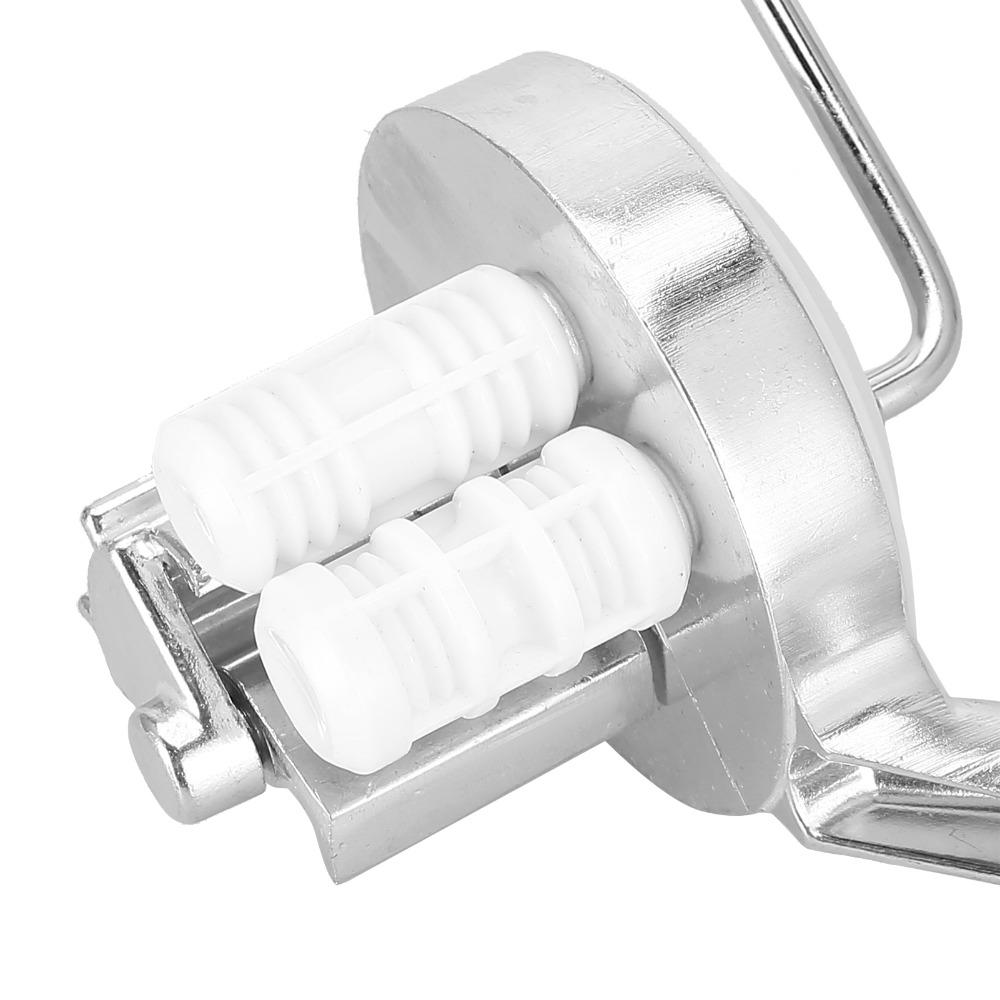 Silver Macaroni Maker Aluminum Alloy Manual Pasta Extruder Pasta Maker Machine  Pasta Lovers