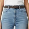 PU Leather Suede Rivet Belt Metal Y2K Belt Fashion Pin Buckle Waistband  Female