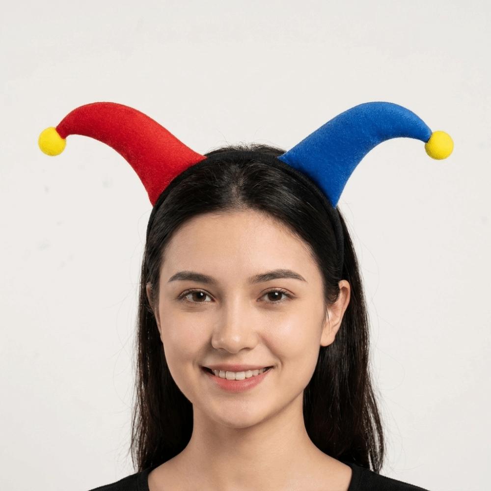 Colorful Style Cosplay Hairbands Flexible Funny Headwear Cute Clown Headband Halloween
