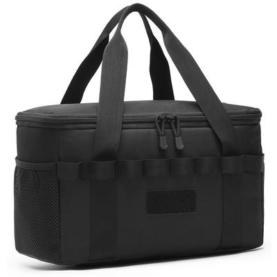 Сумка для кемпинга на открытом воздухе, вместимость 14 л, тактическая утилитарная сумка-тоут, многофункциональный органайзер для инструментов и снаряжения для пикника, сумка для хранения в багажнике