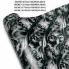 Self-Adhesive Car Stickers Wrap Vinyl Film Skull Car Interior Sticker  For Car Motorcycle DIY