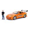 1:24 F&F Brian's Toyota Supra with Braian O'Coner Fast and Furious Diecast Car