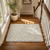 Kusama Yayoi Floor Mat Flannel Non-Slip Washable Soft Absorbent Rug For Bathroom Kitchen Bedroom Home Decor