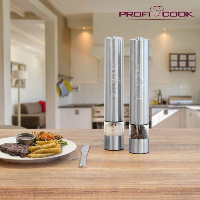 Profi Cook PC-PSM 1031 Солонка, перечница из нержавеющей стали 2 шт(s)