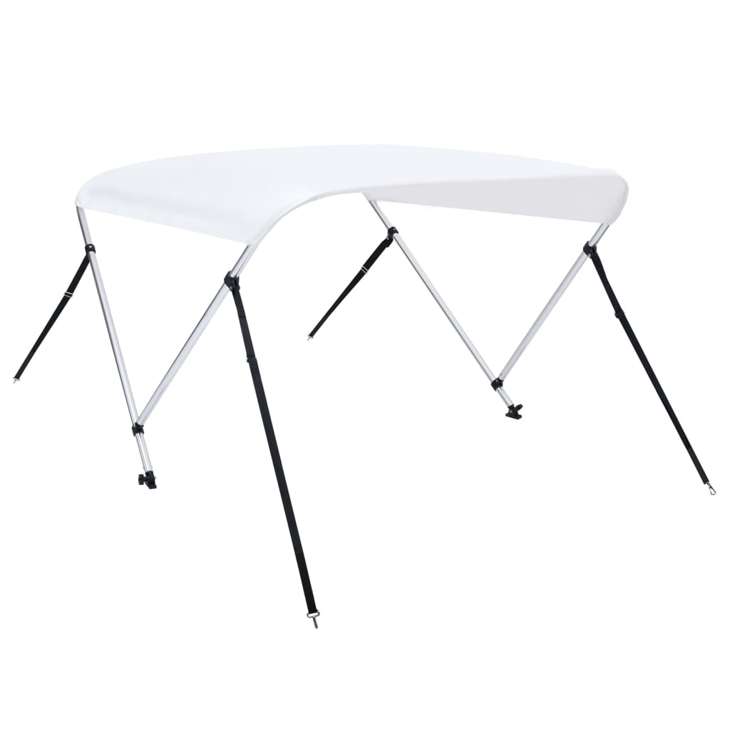 2 Bow Bimini Top White 180 x 130 x 110 cm