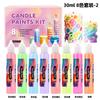 3D маркеры-контурные краски 8/12/18/24 цвета для рисования на окнах, гелевого искусства, скетчинга, росписи свечей