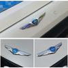 1Pcs Car Accessories 3D Metal Body Trunk Car Wings Side Mark Stickersor Opel Astra H J G K Insignia Corsa C D Vectra C B Meriva