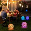 Плавающие солнечные светильники для бассейна, надувные светящиеся шары, плавающие водонепроницаемые светодиодные светильники с дистанционным управлением для крытого бассейна, декор для вечеринки на открытом воздухе