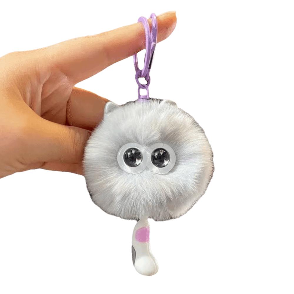 Cute Cartoon Plush Pendant Imitation Rex Rabbit Fur Plush Doll Pendant Backpack Decoration