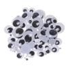 Plastic Kids Toys Wiggling Moving Eyes Plush Panda Eye 3D Dolls Accessories DIY Dolls Materials