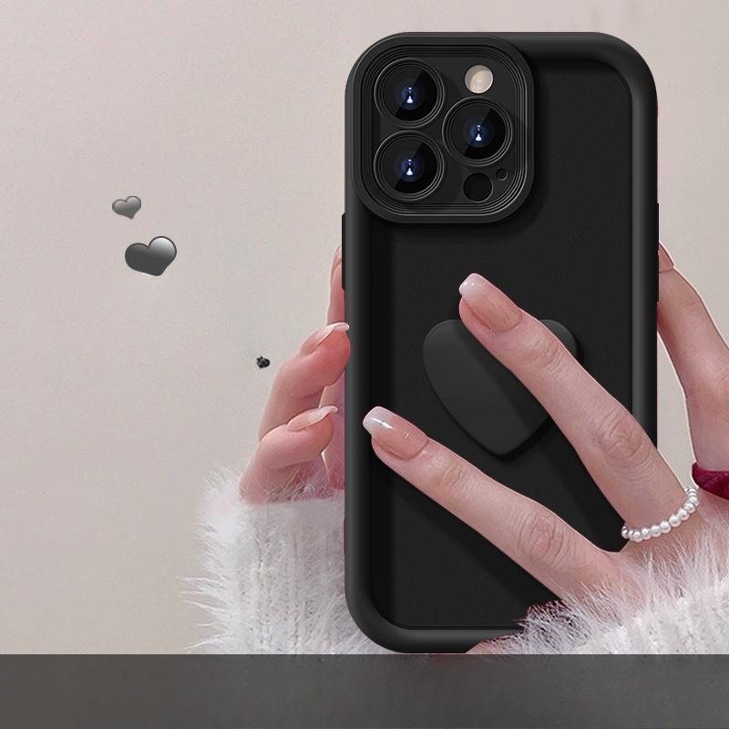 Подходит для чехла для мобильного телефона Apple 15promax iPhone 13/14 Красная кукла-сердечко 11/12 Матовый силикон XS Мягкий