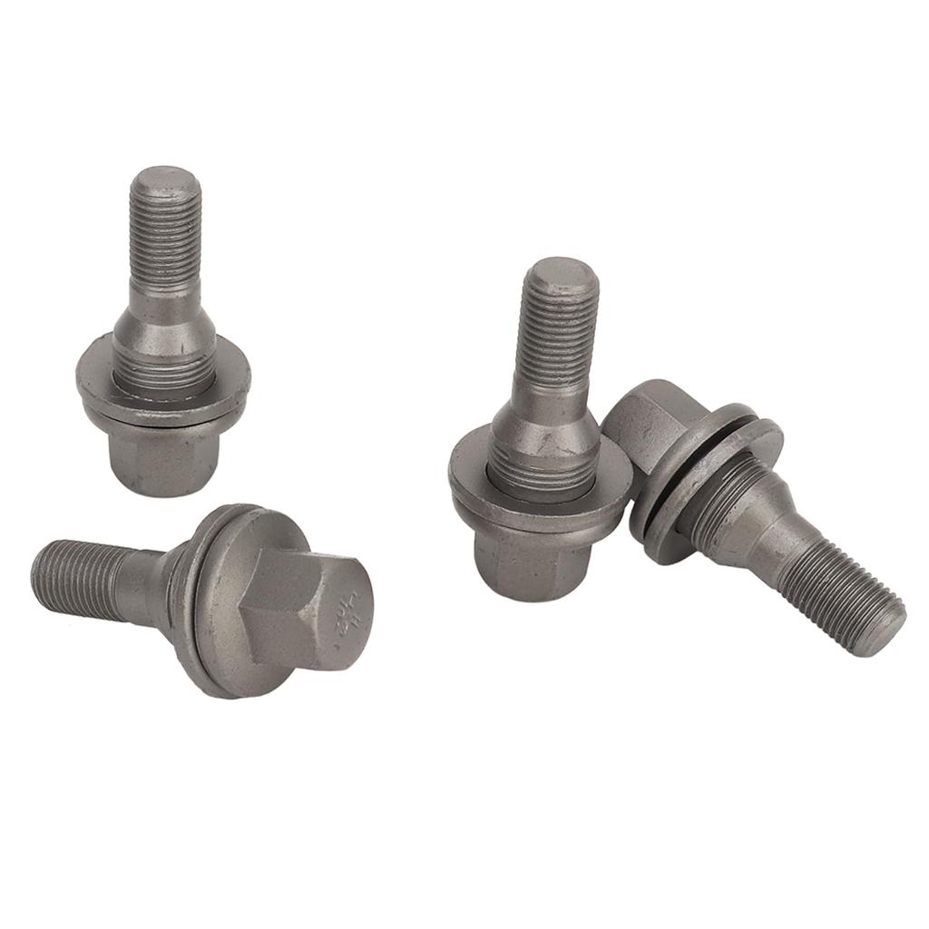 4pcs 17mm Hex Wheel Lug Bolts 003549817 Tire Nuts Studs for Peugeot 206 207 208 308 407, Multi-Functional Home Accessories