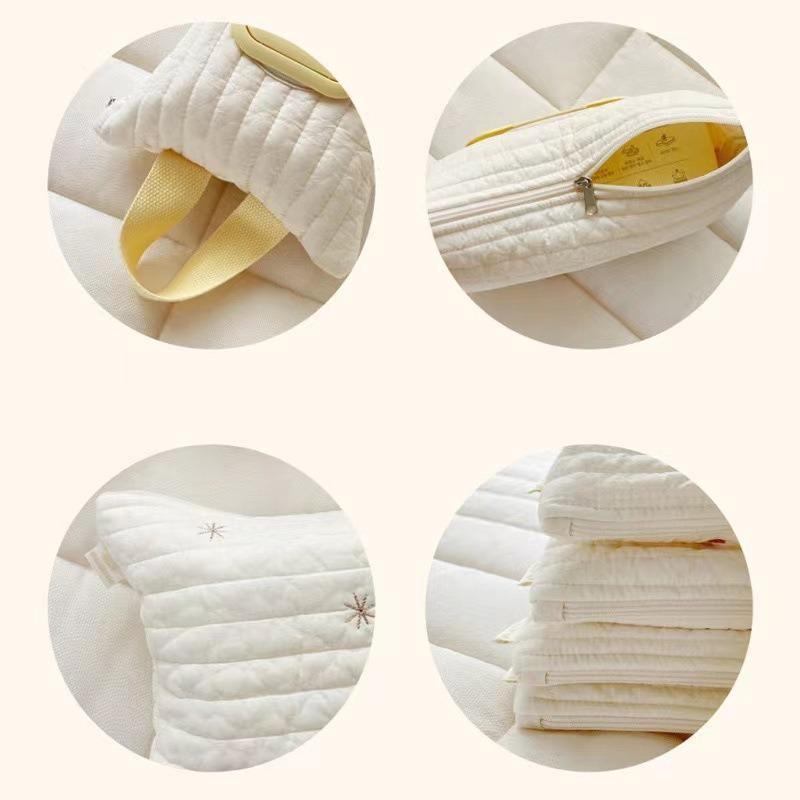 Вышитый чехол для детской коляски Съемный чехол для салфеток Держатель для бумаги Коробка для хлопковых салфеток Удобный мешок для хранения влажных салфеток