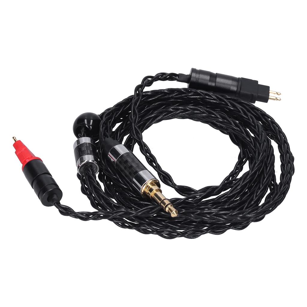 Двойная игла 8-жильный сбалансированный OCC посеребренный o кабель для Sennheiser HD600 HD5803.5mm стерео