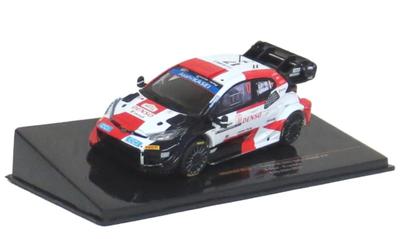 KB Модель Масштаб 1/43 Toyota GR Yaris? Ралли1 2-е место Ралли Японии 2023 #17 S. Ожье Готовая модель RAM24SP-001A