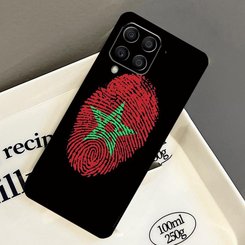 Чехол Флаг Марокко Герб для Samsung Galaxy M32 M12 M52 M15 M35 M55 M31 M56 M36 M16 M06 M13 M33 M53 M14 M34 M54