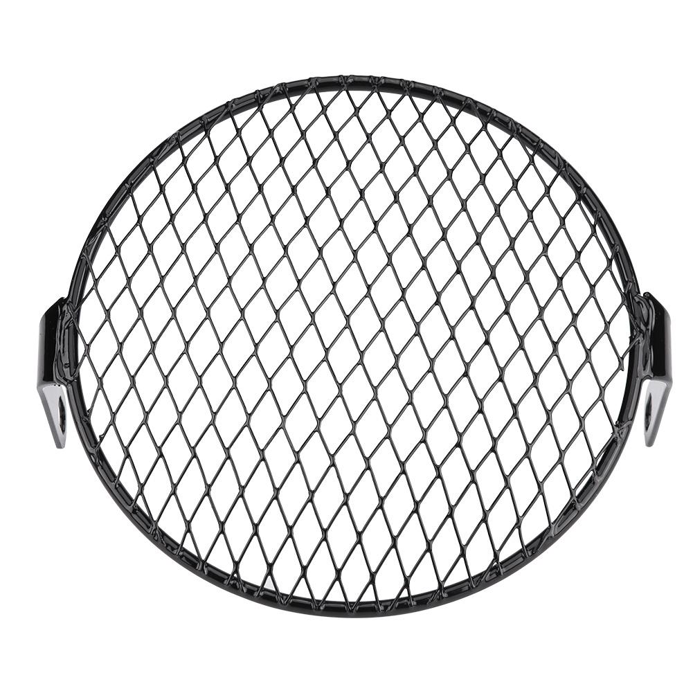 6,5-дюймовый Универсальный Винтажный Защитник Фары Мотоцикла Ретро Решетка Защитная Крышка Лампы Чоппер Кафе-Рейсер Запчасти для Мотоцикла