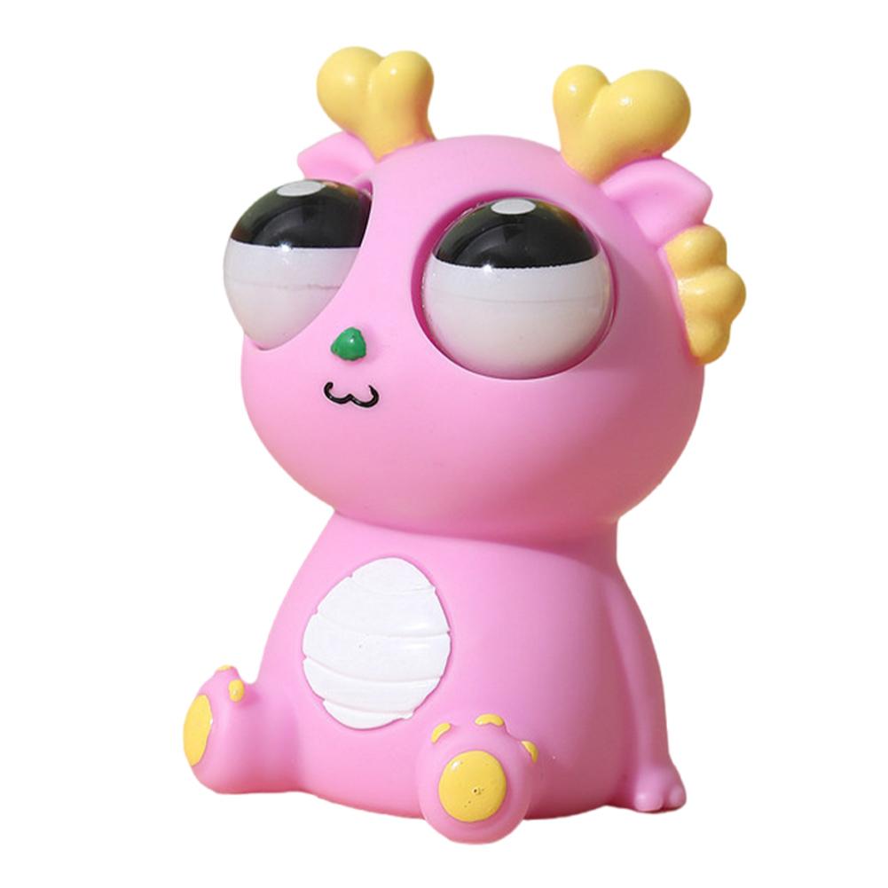 Squeeze Dragon Toy Animal Eyeball Burst Toy Funny Squeeze Dragon Eyes Out Toys Simple Fidget Toys for Hand Exercise