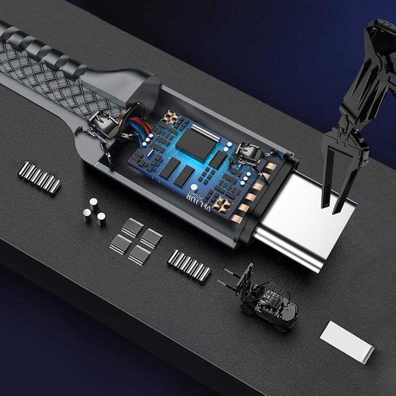 Basesailor USB C/Type C to 100W cable 4.5M/2 pack, type PD charging cord fast charging , is available iPhone 16 15 Max Pro, MacBook, iPad Air 4th, 5th