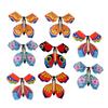 10pcs Magic Flying Wind Up Butterfly Toy For Birthday Greeting Card Wedding Prank