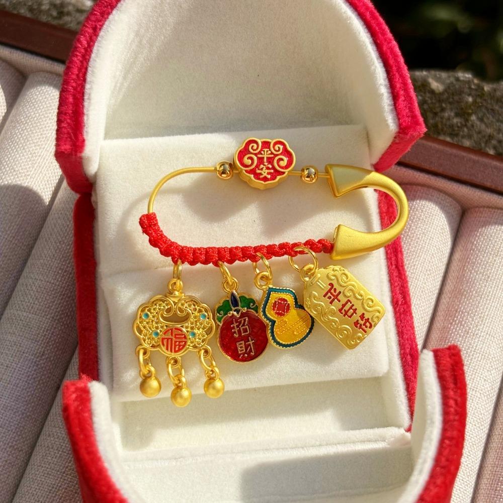 Horse Year Zodiac Brooch Pendant Best Wishes Guardian Brooch Lucky Lucky Pins Pregnant Women