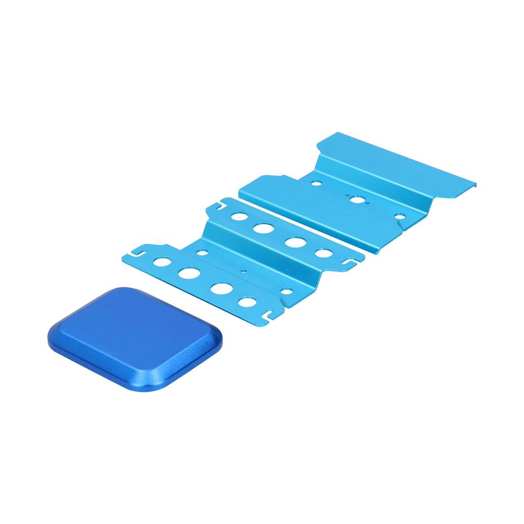 18 110 RC Car Aluminum Alloy Work Stand Height Adjustable Repair Station Screw Tray Set