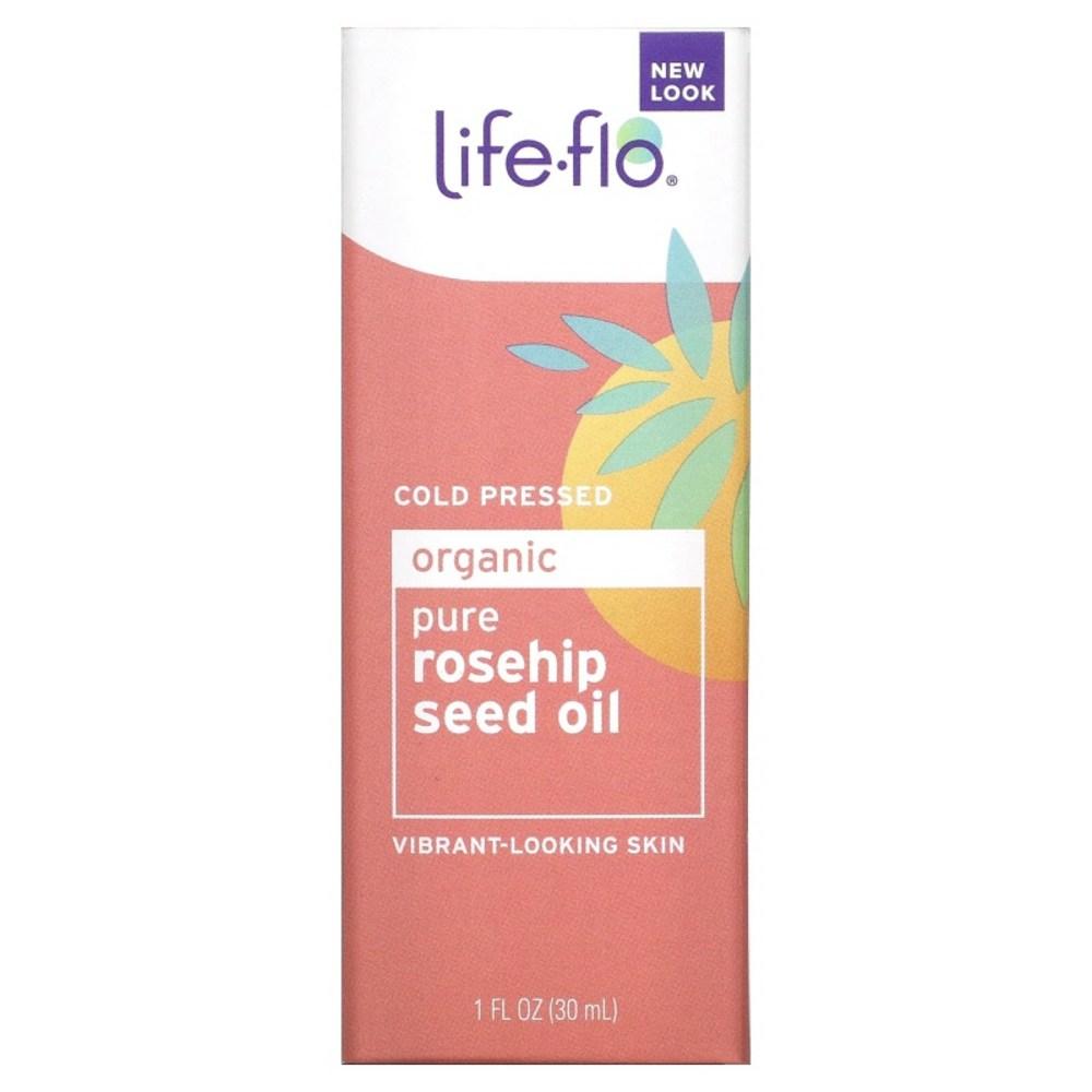 Life FlO Health Pure Rosehip Seed Oil, 30ml, 2 units