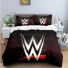 Мода Борьба Спорт W-Wwe 3D Принтованные Комплекты Постельного Белья Постельные Принадлежности Комплект Пододеяльник Комплект Одеяла Комплект Постельного Белья Роскошные Подарки