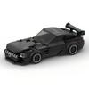 MOC Blocks Compatible Mercedes Sports Car - Black Classic Creative Desktop Model