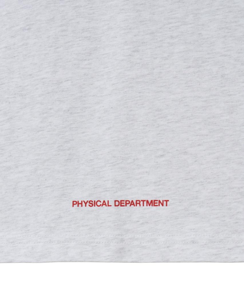PHYPS MOTORCYCLE Mechanic Bear Short Sleeve Light Gray