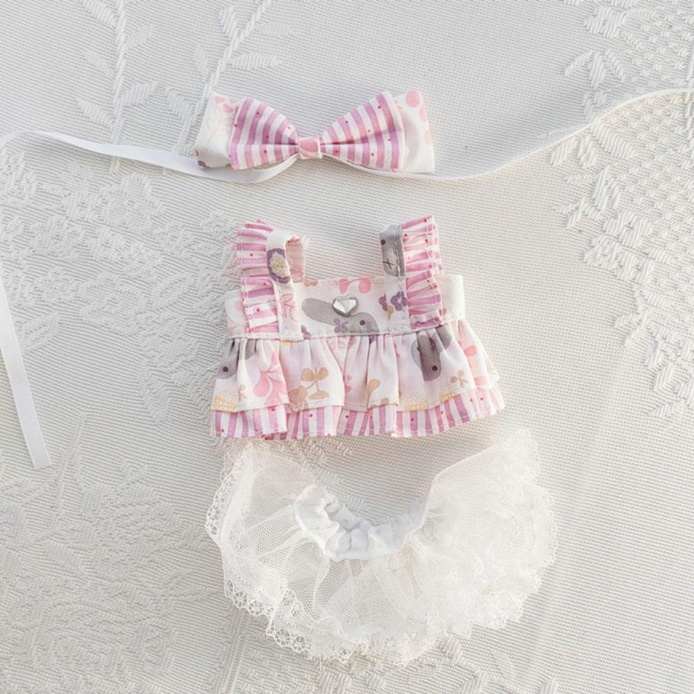 Милое кружевное платье для куклы, модная плюшевая одежда для кукол, для 20-сантиметровой хлопковой куклы/кукол-айдолов EXO