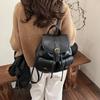 Fashionable Solid PU Backpacks Large Capacity High Quality Sense of Luxury Popularity Women's Backpacks Autumn New Style
