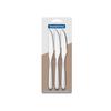 Tramontina Steak Knife, Malaysia, 21cm, Set of 3, All Stainless Steel, Dishwasher Safe, Durable, Lightweight, Made In Brazil, 66902/181, TRAMONTINA, S