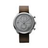 Masterworks Watch Quattro 002 MW07SU-EDBRO8 Watch Men's Made In Japan Quartz 41mm Leather Strap Men's Watch Chronograph Brown
