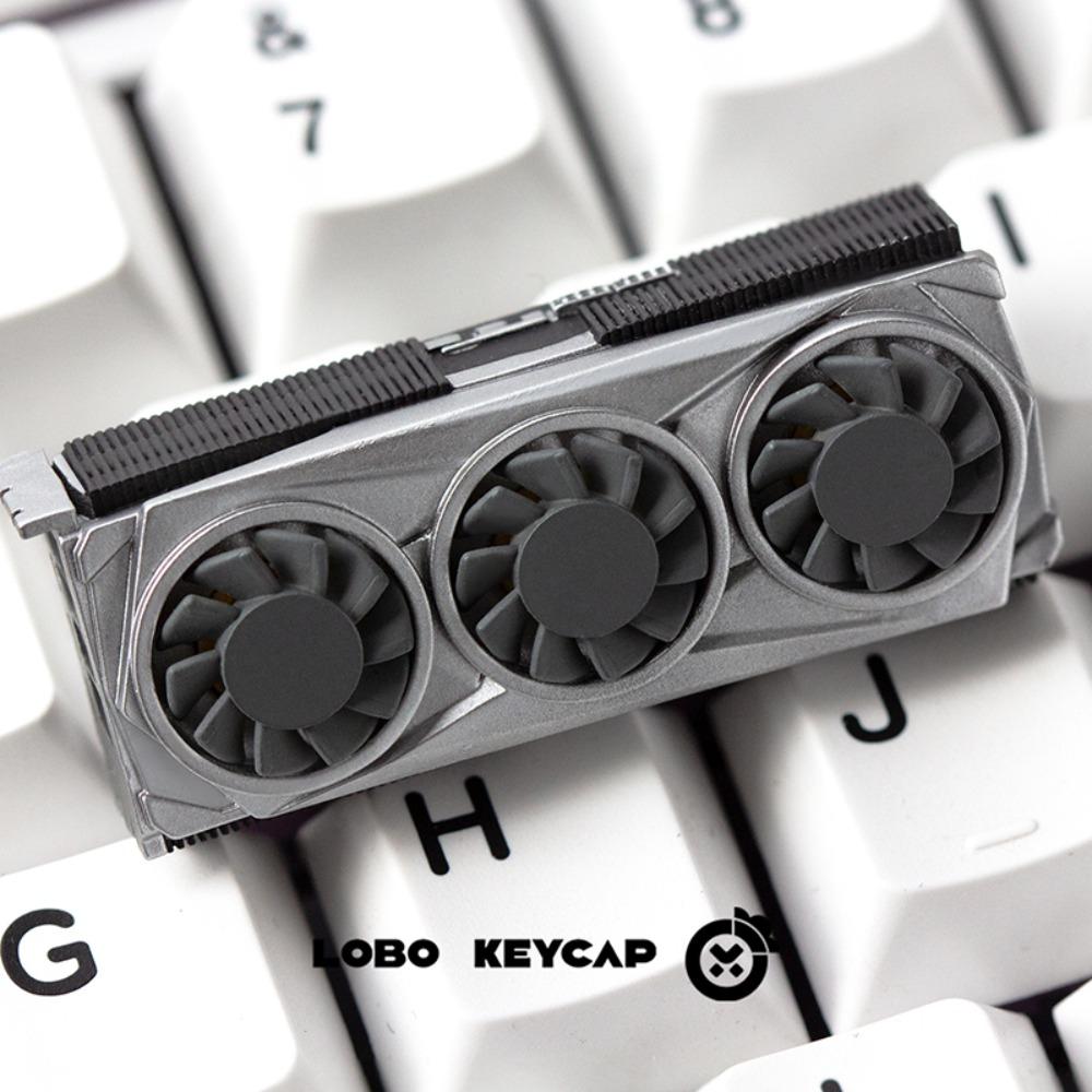 Graphics Card Artisan Keycap Resin Custom 2.25U Personalized Keyboard Cap Gaming KeyCap for Mechanical Keyboard Accessories Gift