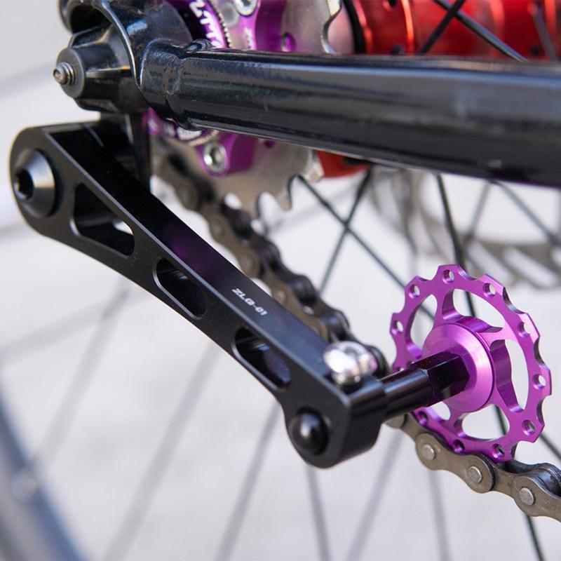 MTB Велосипед Односкоростной Переключатель Велосипедная Цепь Натяжитель Для Петуха Дропаута