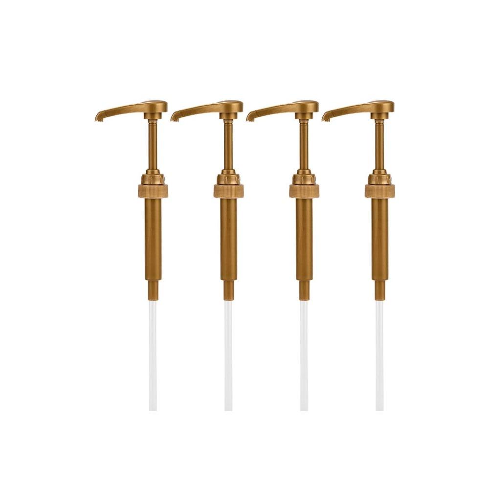 Leeseph Помпа для сиропа Диспенсер для сиропа для кофе Помпа нажимного действия Головка помпы для кофейных сиропов для диспенсера для бутылок с соком